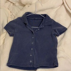 john galt blue caroline top